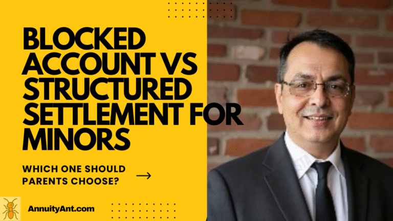 The featured image for the article blocked account vs structured settlement for minors