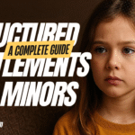 Concerned young girl representing a minor involved in a legal settlement, used to illustrate the importance of structured settlements for protecting a child’s future.